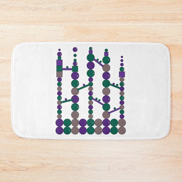 Item preview, Connections In Purple and Green designed and sold by Curtis Gaston.