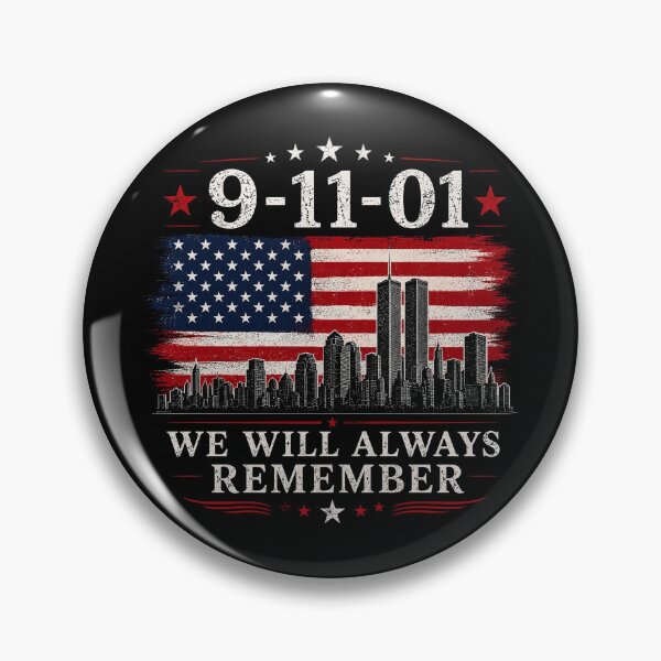 Artikelvorschau, 25. Jahrestag des 11. September, Gedenkstätte zum 25. Jahrestag des 11. September, Patriotisches Gedenken an den 11. September, Patriotische amerikanische Flagge entworfen und verkauft von Cchotlan.