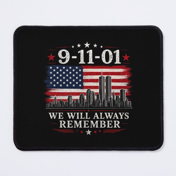 Item preview, 9/11 25th Anniversary, 25th Anniversary 9/11 Memorial, Never Forget Patriotic, September 11 Remembrance, Patriotic American Flag designed and sold by Cchotlan.