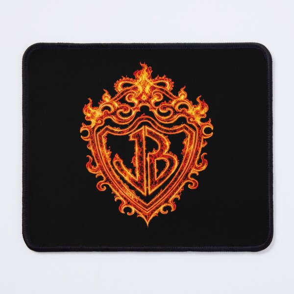 Item preview, JB Crest Flame - Burning Up Tour Retro Music Fan Design designed and sold by ostenlee.