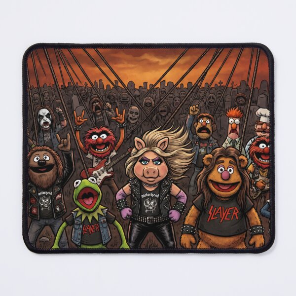 Item preview, Master of Muppets – Heavy Metal Muppet Parody designed and sold by onlin3boutiqu3.