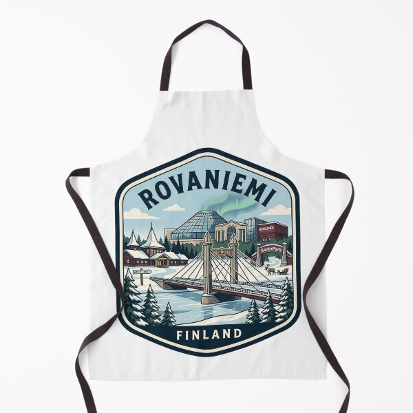 Item preview, Rovaniemi Finland Arctic Circle Travel Badge designed and sold by k3rstman1.