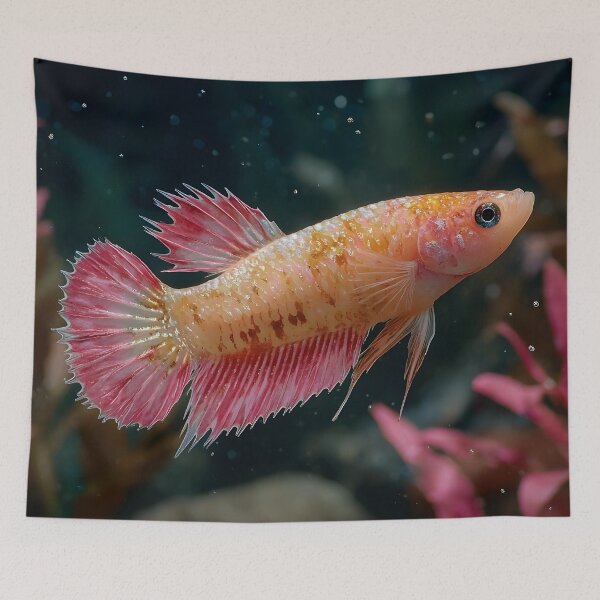 Item preview, Betta in aquarium designed and sold by ScienceRex.