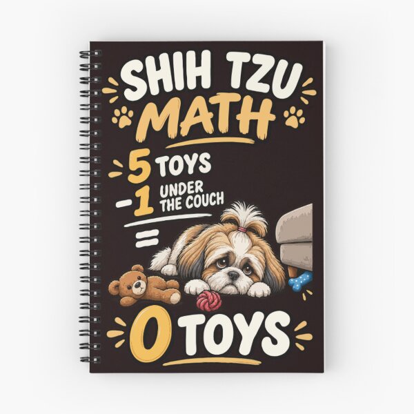 Item preview, Shih Tzu Math Funny Dog Lover Equation designed and sold by PawsAndPallette .