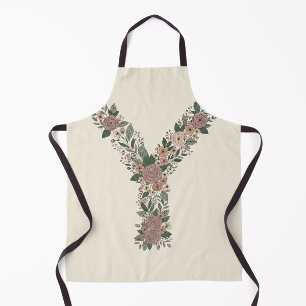 Item preview, Decorative Floral Letter Y Botanical Monogram designed and sold by ITCHAWAWAA.