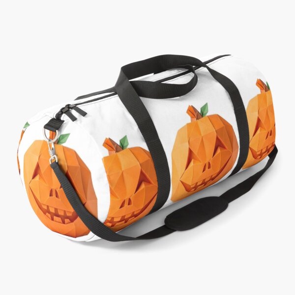 Item preview, Orange Jack-O’-Lantern Pumpkin Art-Low Poly Halloween  designed and sold by Marcu Ioachim.