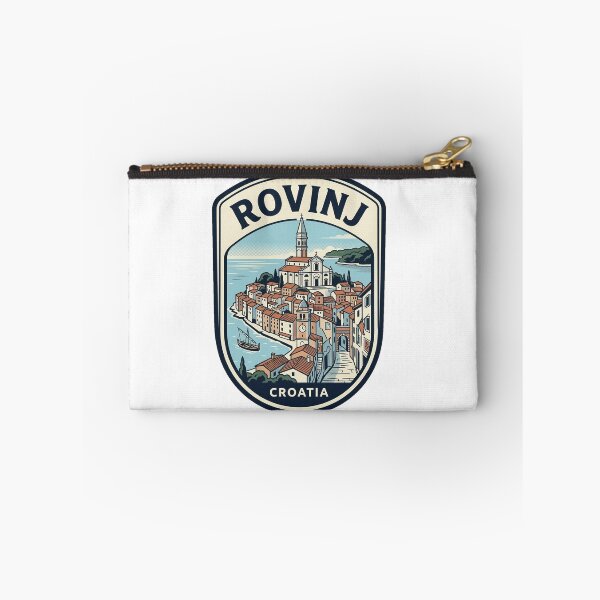 Item preview, Rovinj Croatia Vintage Travel Poster Emblem designed and sold by k3rstman1.