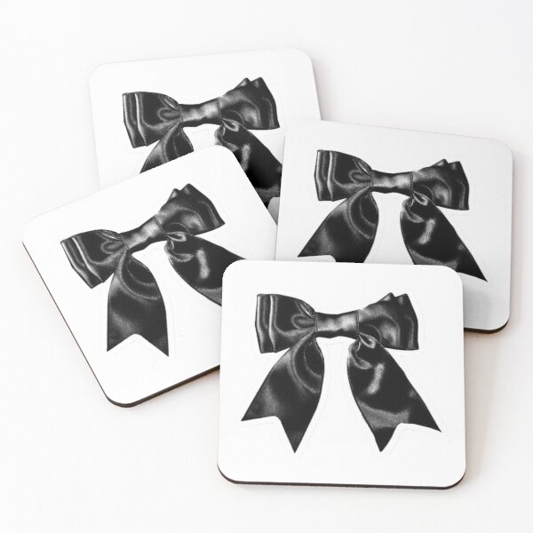 Item preview, Black Silk Ribbon Bow Coquette Aesthetic designed and sold by Mceciliart.