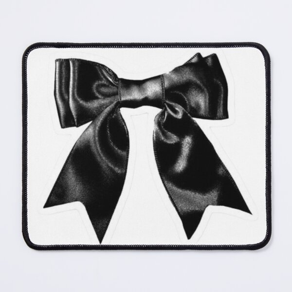 Item preview, Black Silk Ribbon Bow Coquette Aesthetic designed and sold by Mceciliart.