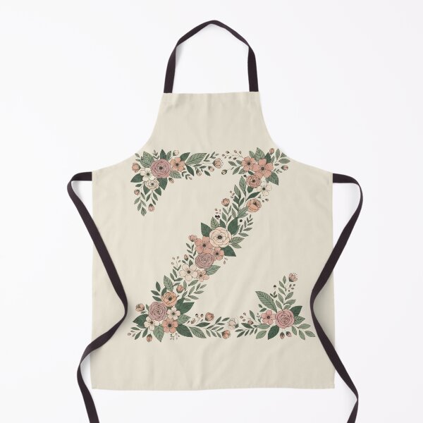 Item preview, Decorative Floral Letter Z Botanical Monogram designed and sold by ITCHAWAWAA.