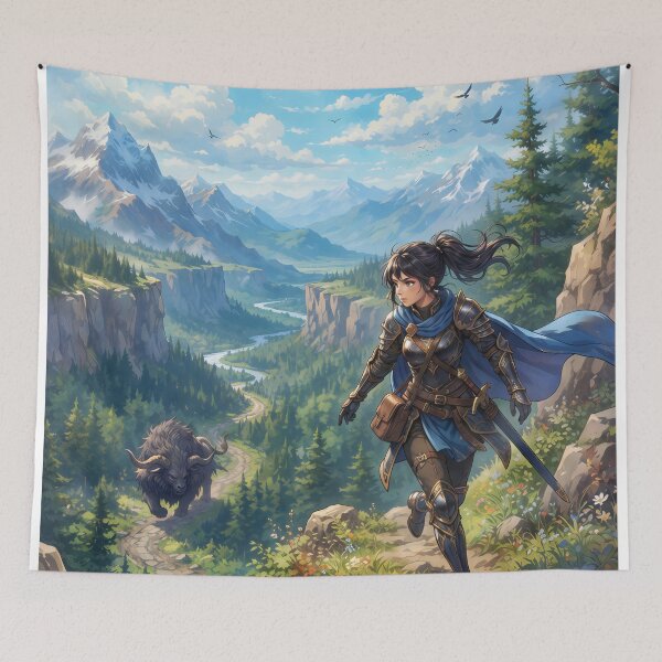 Item preview, nature art blue designed and sold by Crimsonmerchant.