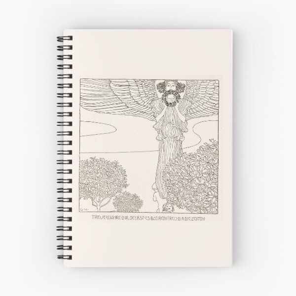 Item preview, Vintage Gustave Klimt drawing designed and sold by stevepaint.