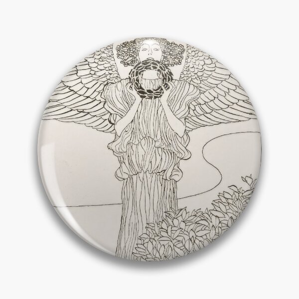 Item preview, Vintage Gustave Klimt drawing designed and sold by stevepaint.