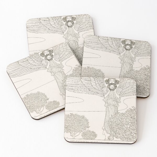 Item preview, Vintage Gustave Klimt drawing designed and sold by stevepaint.