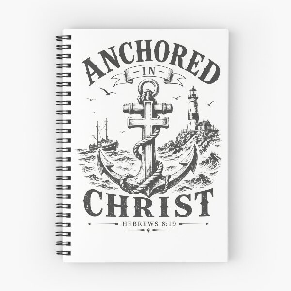 Item preview, Anchored In Christ Shirt designed and sold by SChouseclothing.