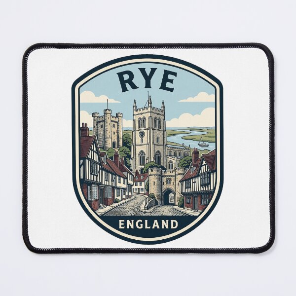 Item preview, Rye England Vintage Travel Badge designed and sold by k3rstman1.