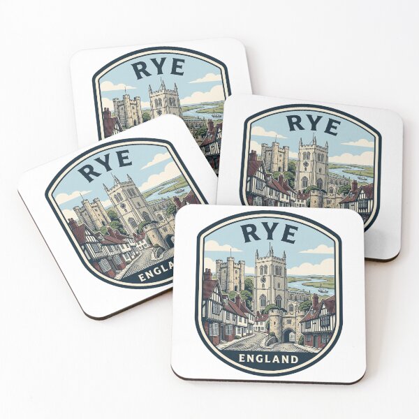 Item preview, Rye England Vintage Travel Badge designed and sold by k3rstman1.