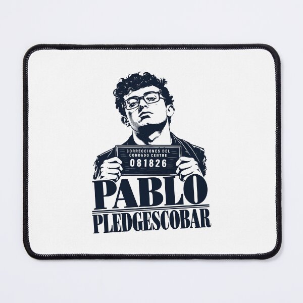 Item preview, Pablo Escobar Mugshot Portrait Colombia Narcos designed and sold by ViniBall.