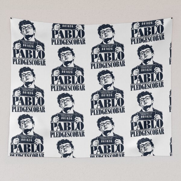 Item preview, Pablo Escobar Mugshot Retrato Colombia Narcos designed and sold by ViniBall.