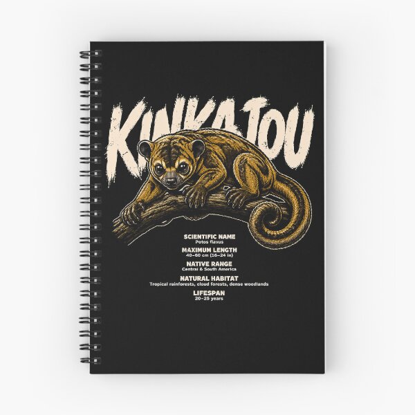 Item preview, Adorable kinkajou illustration for animal lovers designed and sold by rafaeltto.