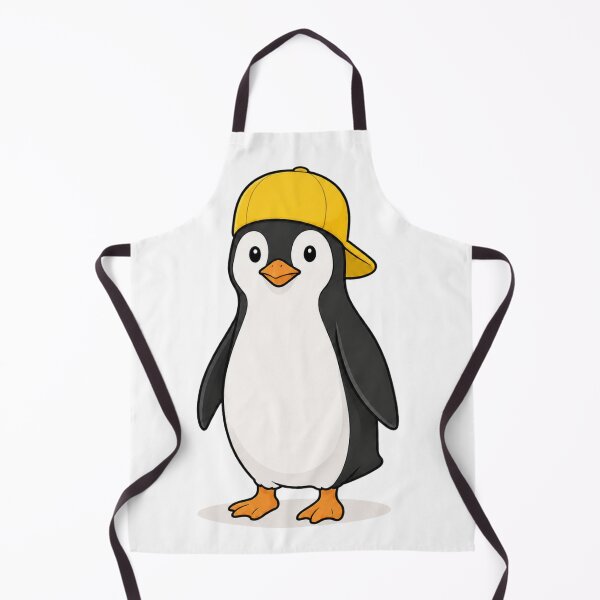 Item preview, Pepe the Penguin – Cute Penguin with Yellow Cap designed and sold by LittleGinnyArt.