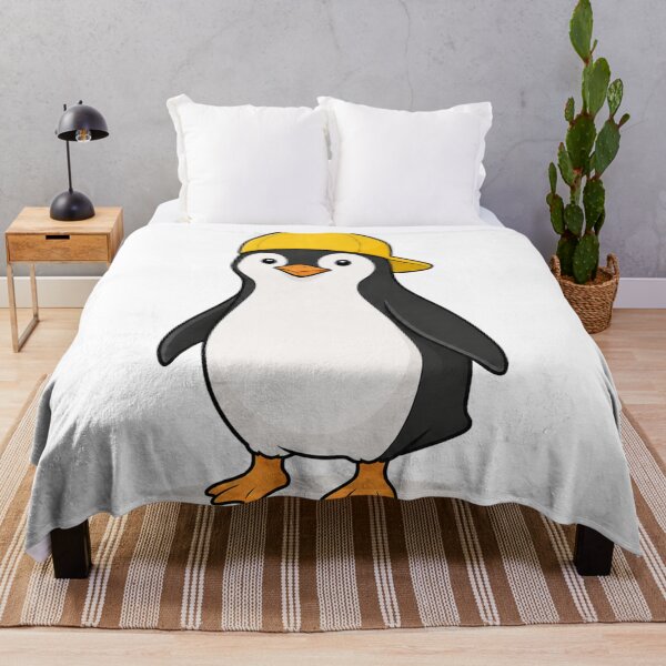 Item preview, Pepe the Penguin – Cute Penguin with Yellow Cap designed and sold by LittleGinnyArt.