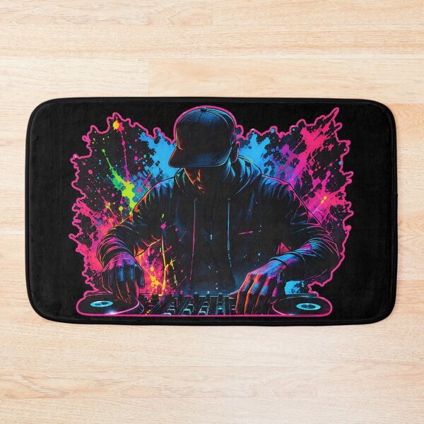 Item preview, Neon DJ Energy – EDM Graffiti Electronic Music designed and sold by RH Design Lab.