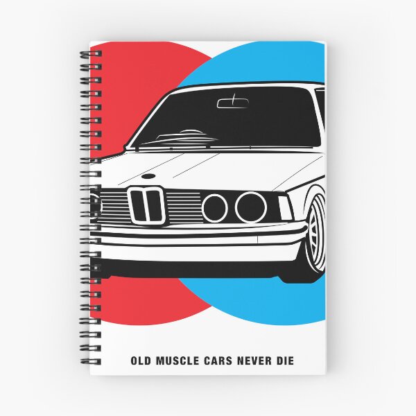 Item preview, Vintage Muscle Car Emblem in Red Blue designed and sold by awesome-loob.