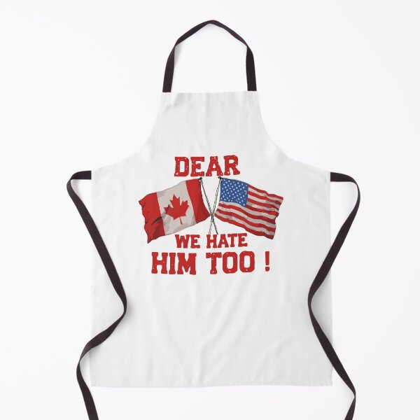 Item preview, Dear Canada We Hate Him Too Flag Protest designed and sold by ViniBall.