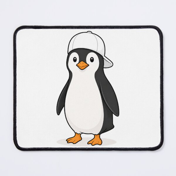 Item preview, Pepe the Penguin – Cute Penguin with White Cap designed and sold by LittleGinnyArt.