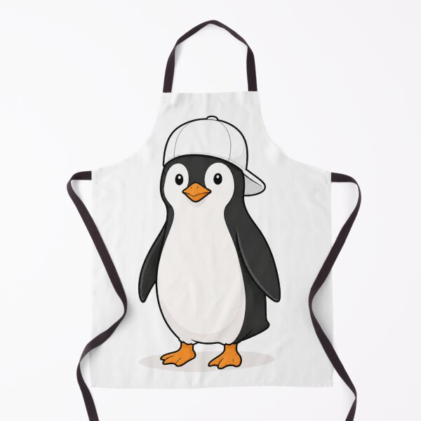 Item preview, Pepe the Penguin – Cute Penguin with White Cap designed and sold by LittleGinnyArt.