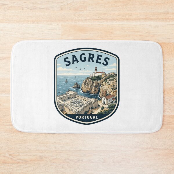 Item preview, Sagres Portugal Vintage Travel Emblem designed and sold by k3rstman1.