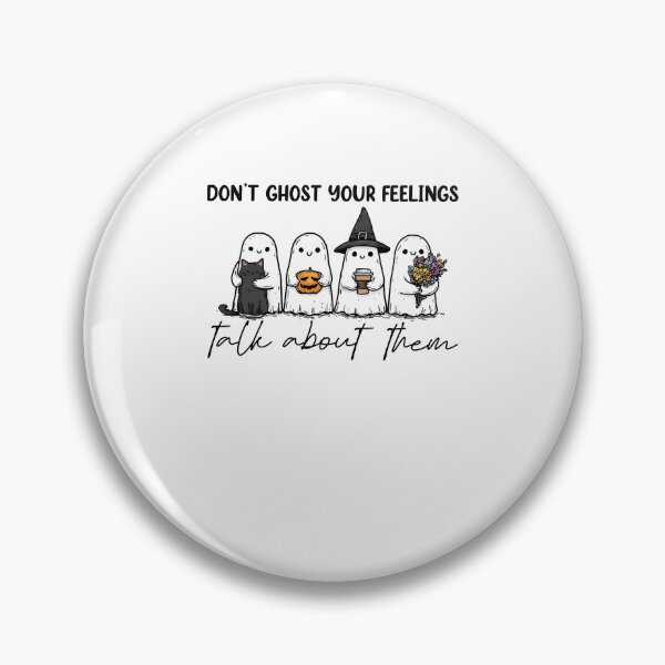 Item preview, Don't Ghost Your Feelings Ghosts Illustration designed and sold by cerima.