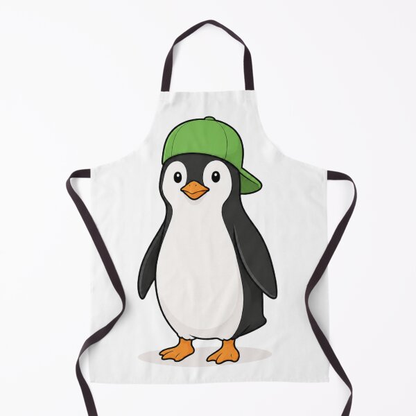 Item preview, Pepe the Penguin – Cute Penguin with Green Cap designed and sold by LittleGinnyArt.
