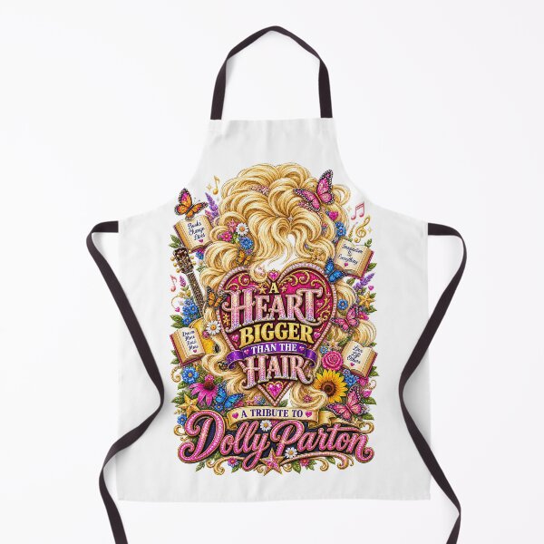 Item preview, COLLECTION - THE DOLLY EFFECT ✨ - A HEART BIGGER THAN THE HAIR designed and sold by WheelieGdArt.