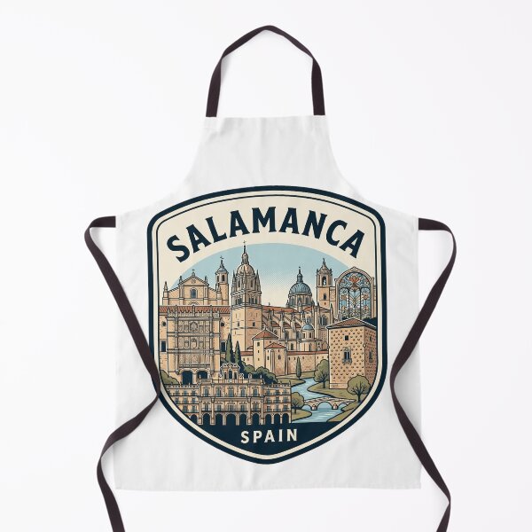 Item preview, Salamanca Spain Vintage Travel Badge Illustration designed and sold by k3rstman1.