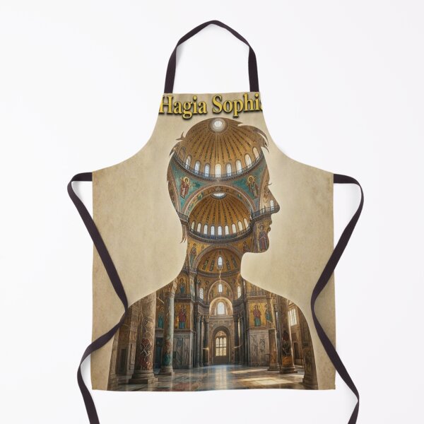 Item preview, Yüzyılların mistik enerjisini ve ihtişamını kubbesinde barındıran Ayasofya, insan ruhuna zamanın ötesinde derin bir iç huzur, huşu ve sonsuzluk hissi fısıldar. designed and sold by Breezes-of-Ida.
