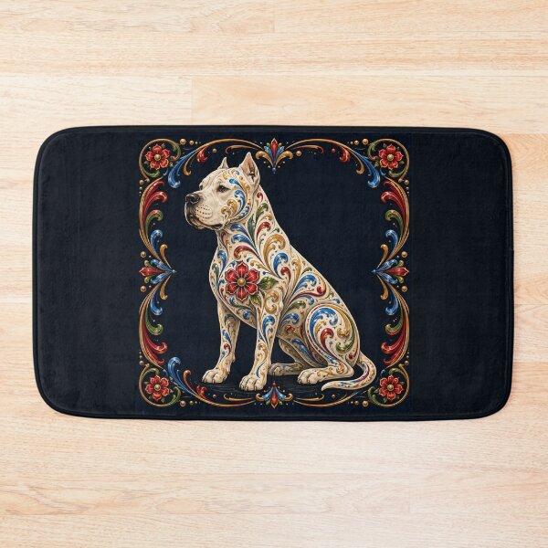 Item preview, Argentine Dogo with Fileteado Design – Art and Tradition of Buenos Aires designed and sold by Esencia Argentina.