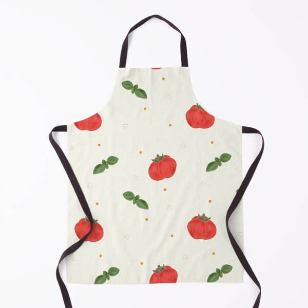 Item preview, Fresh Tomato & Basil – Sweet Italian Summer Pattern designed and sold by somecallmeninastudio .