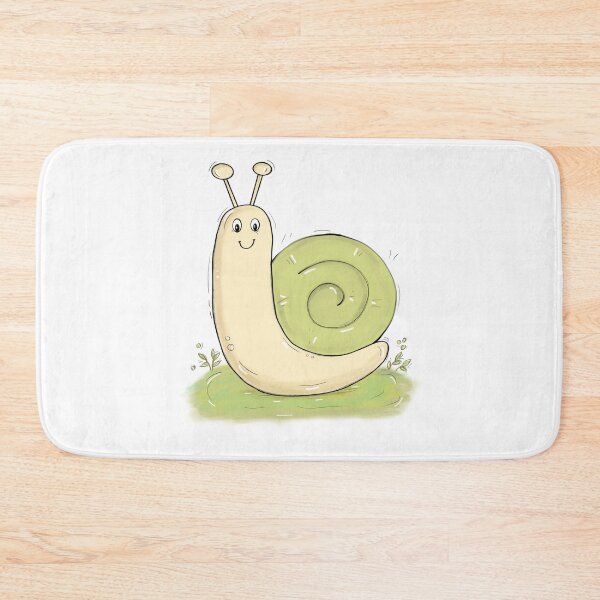 Item preview, Cute Garden Snail – Hand-drawn Digital Art & Wallpaper designed and sold by MyVisionaryHuez.