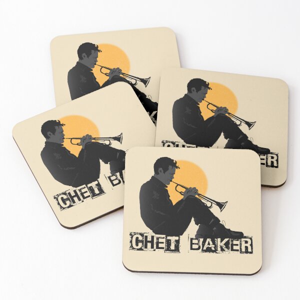 Item preview, Chet Baker – Jazz Legend Silhouette | Vintage Trumpet Graphic designed and sold by FULLER FACTORY.