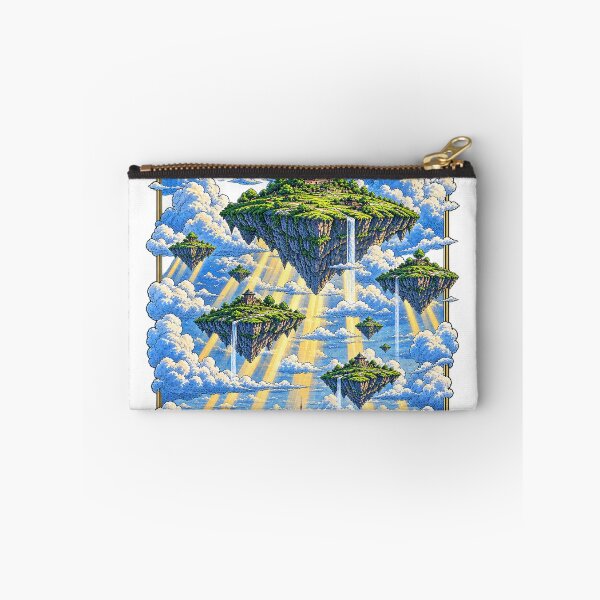 Item preview, Floating Islands Above a City Skyline designed and sold by NzrProcreate.