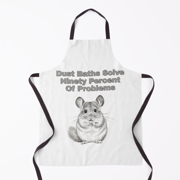 Item preview, Chinchilla Dust Bath Quote Pencil Sketch Design designed and sold by NatureUnleashed.