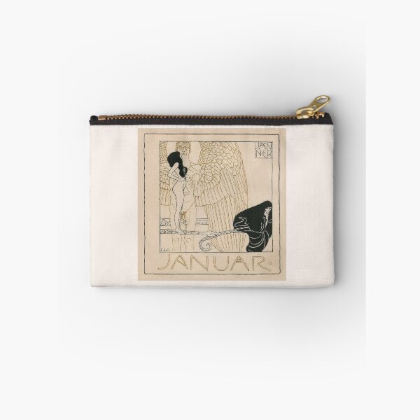 Item preview, Januar (January), an allegorical  calendar print by Gustav Klimt designed and sold by stevepaint.