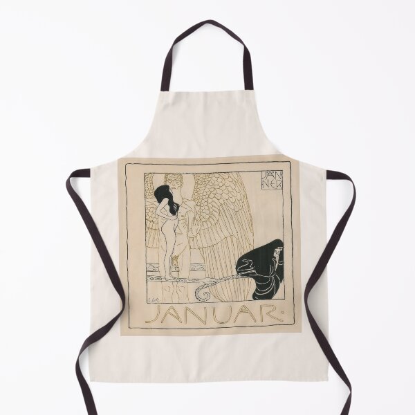 Item preview, Januar (January), an allegorical calendar print by Gustav Klimt designed and sold by stevepaint.