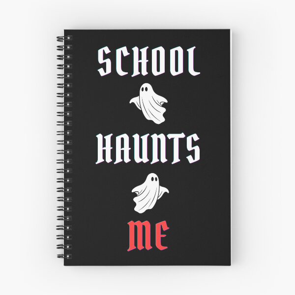 Item preview, School Haunts Me Funny Halloween Back to School Ghost designed and sold by T-version.