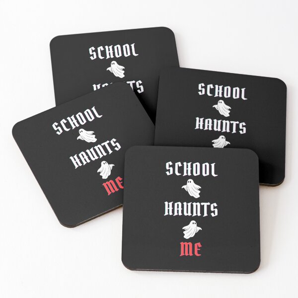 Item preview, School Haunts Me Funny Halloween Back to School Ghost designed and sold by T-version.