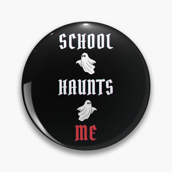 Item preview, School Haunts Me Funny Halloween Back to School Ghost designed and sold by T-version.