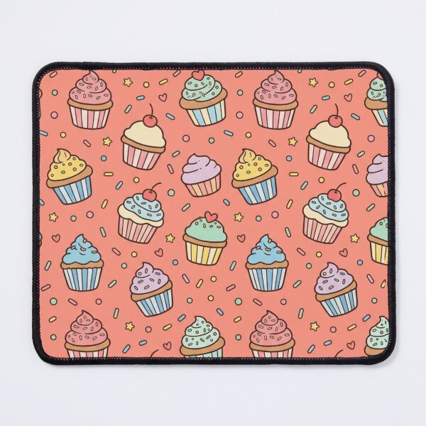 Item preview, Cute Cupcakes Seamless Pastel Pattern designed and sold by StickVerse by Owais.