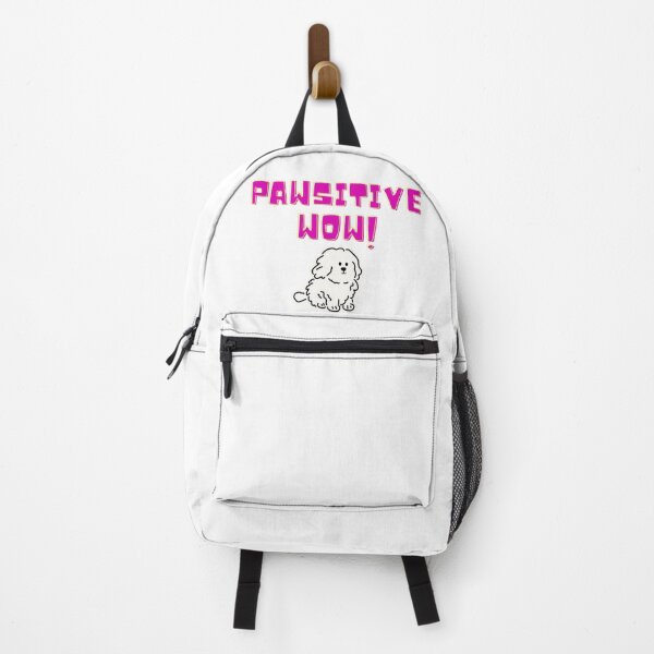 Item preview, Pawsitive Wow Cute Dog Positive Vibes designed and sold by ExploreAura Studio.